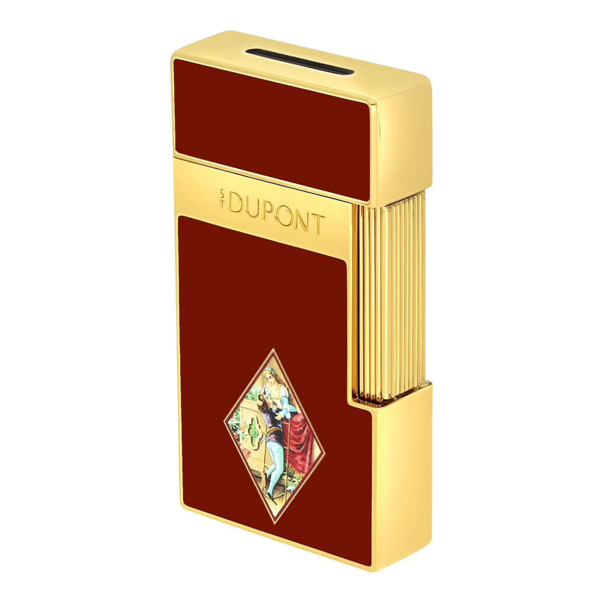 S.T. Dupont Romeo Y Julieta - Biggy rouge / doré — vue de détail