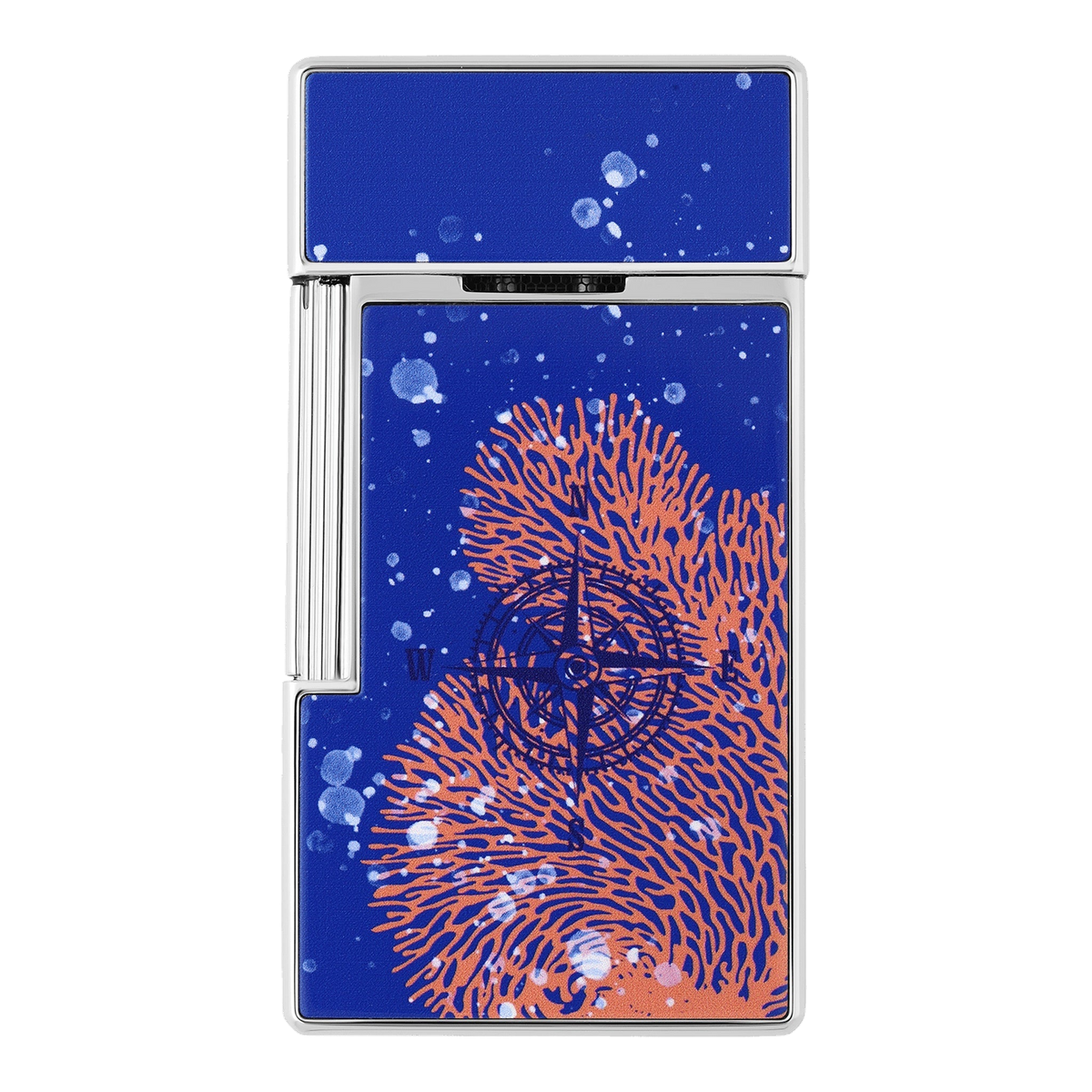 S.T. Dupont Vanikoro - Biggy Chrome Lighter — angle view