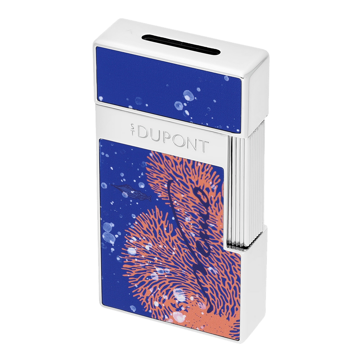 S.T. Dupont Vanikoro - Biggy Chrome Lighter — detail view