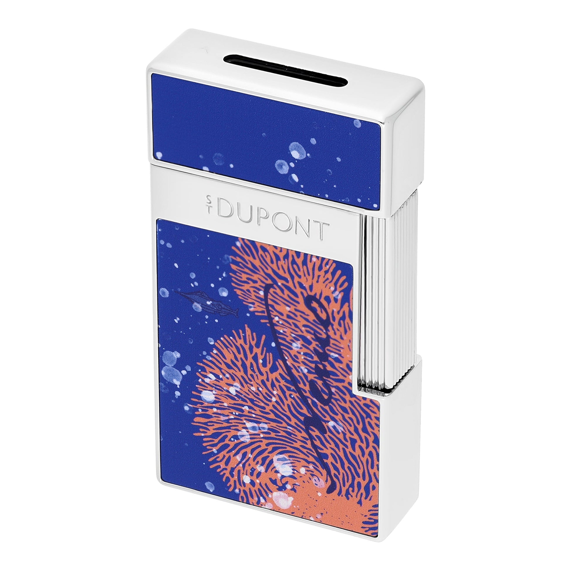 S.T. Dupont Vanikoro - Biggy Chrome Lighter — detail view