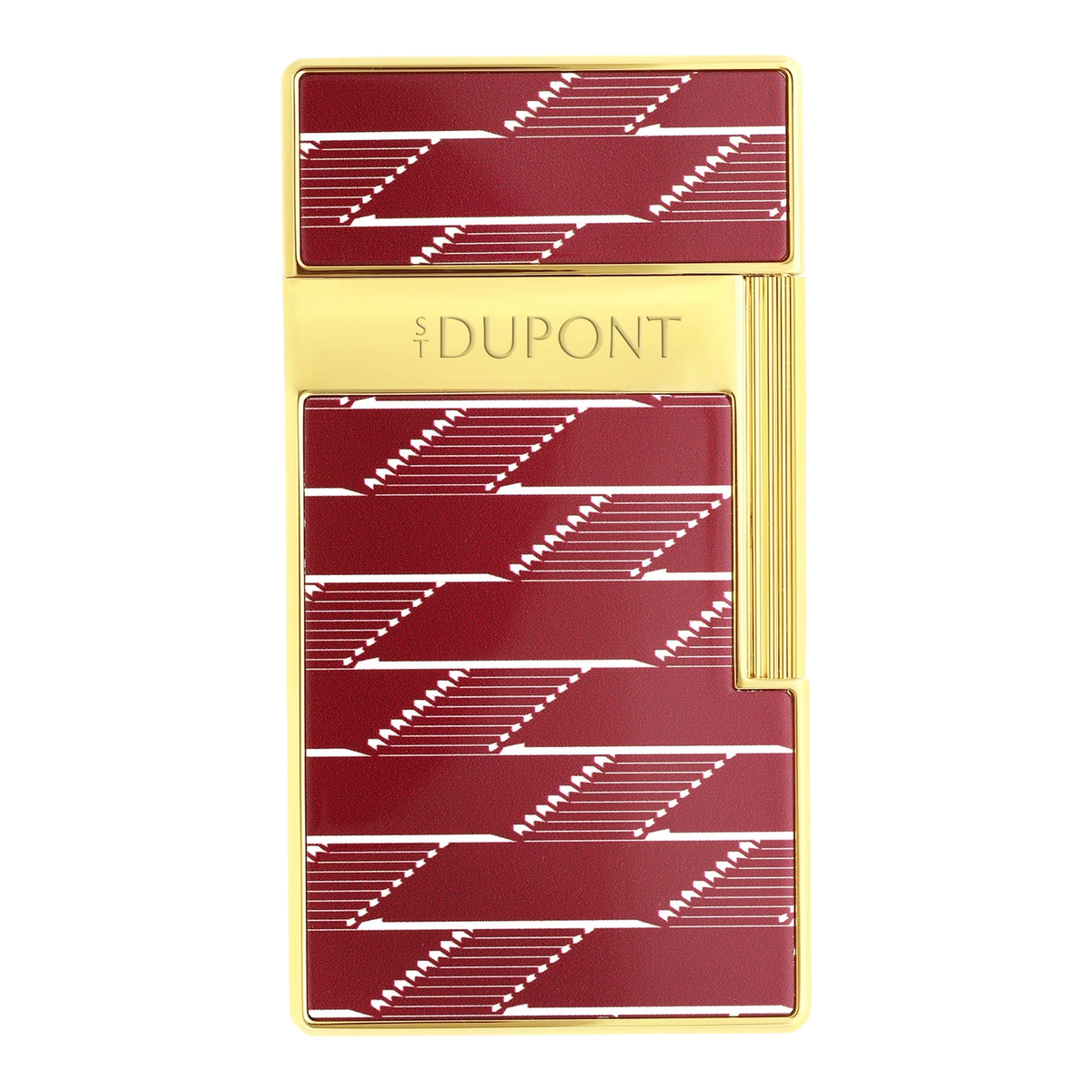S.T. Dupont Biggy - laque brillante Monogramme 1872 - bourgogne
