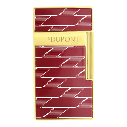 S.T. Dupont Biggy - laque brillante Monogramme 1872 - bourgogne