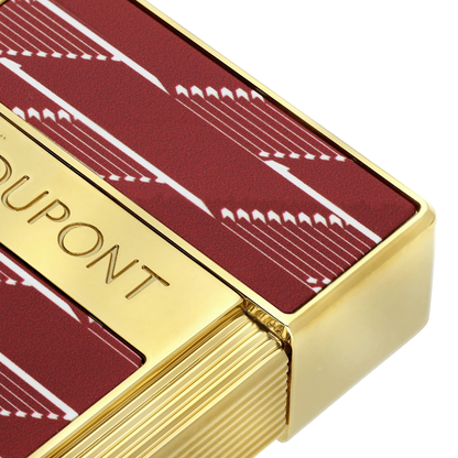 S.T. Dupont Biggy - laque brillante Monogramme 1872 - bourgogne — autre vue