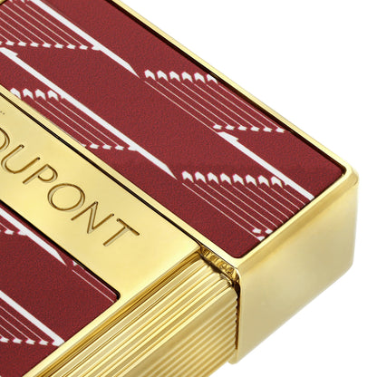 S.T. Dupont Biggy - Laque Brillante Monogram 1872 - Burgundy — alternate view