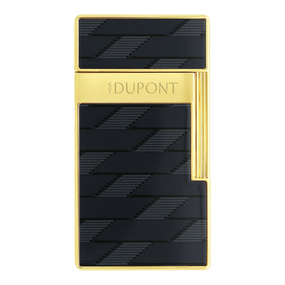 S.T. Dupont Biggy - Laque Brillante Monogram 1872 - Black
