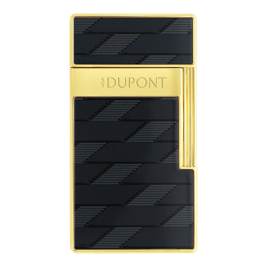 S.T. Dupont Biggy - Laque Brillante Monogram 1872 - Black