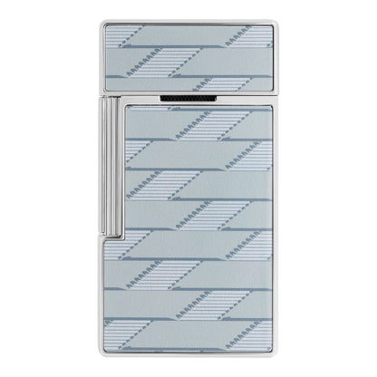 S.T. Dupont Biggy - Laque Brillante Monogram 1872 - Grey — angle view