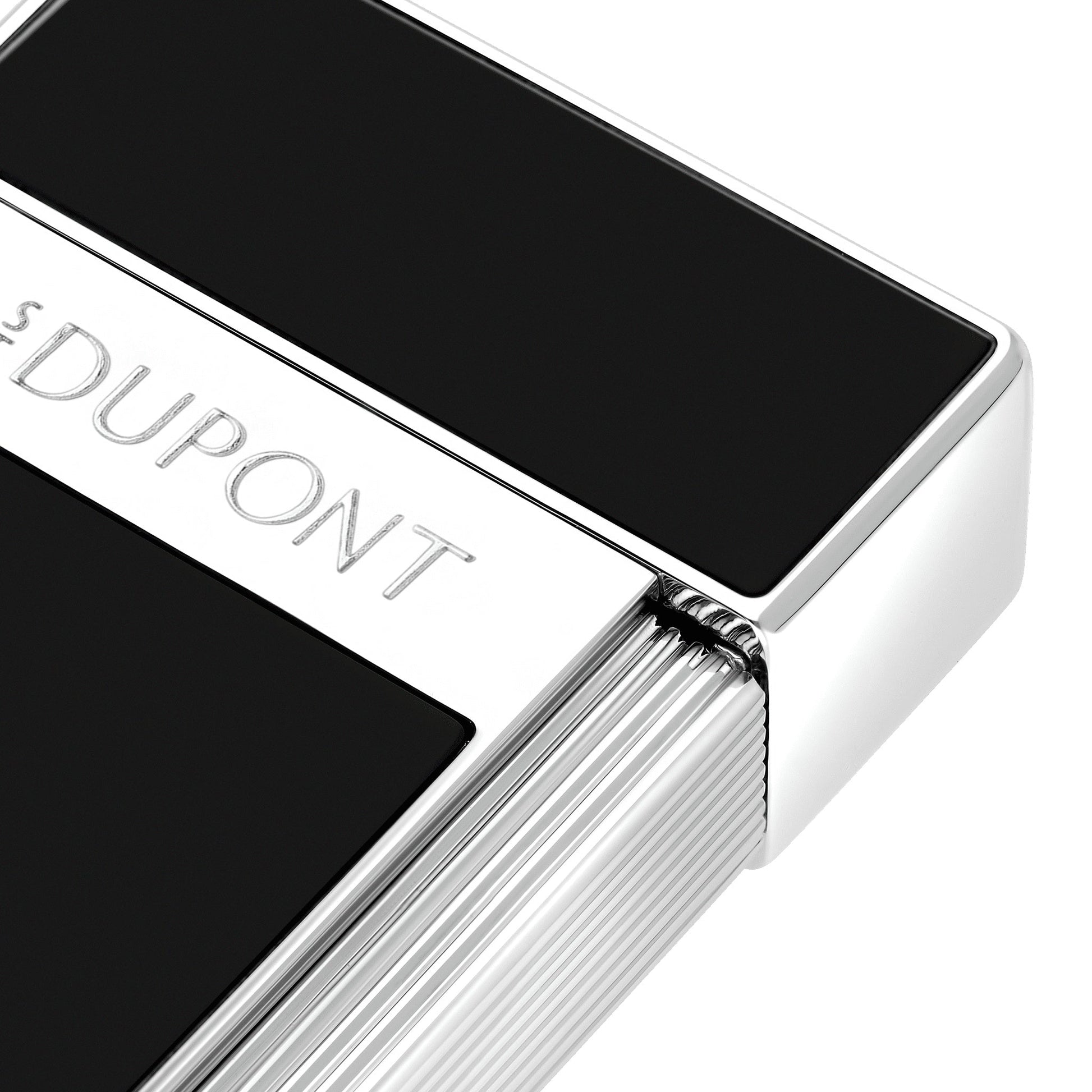 S.T. Dupont Biggy - Laque Brillante Noire - Chrome — alternate view