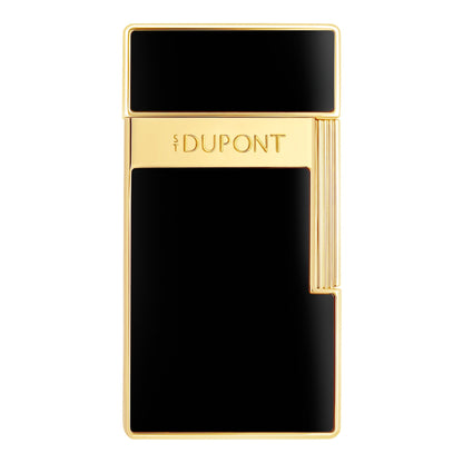 S.T. Dupont Biggy - Laque Brillante Noire - Gold