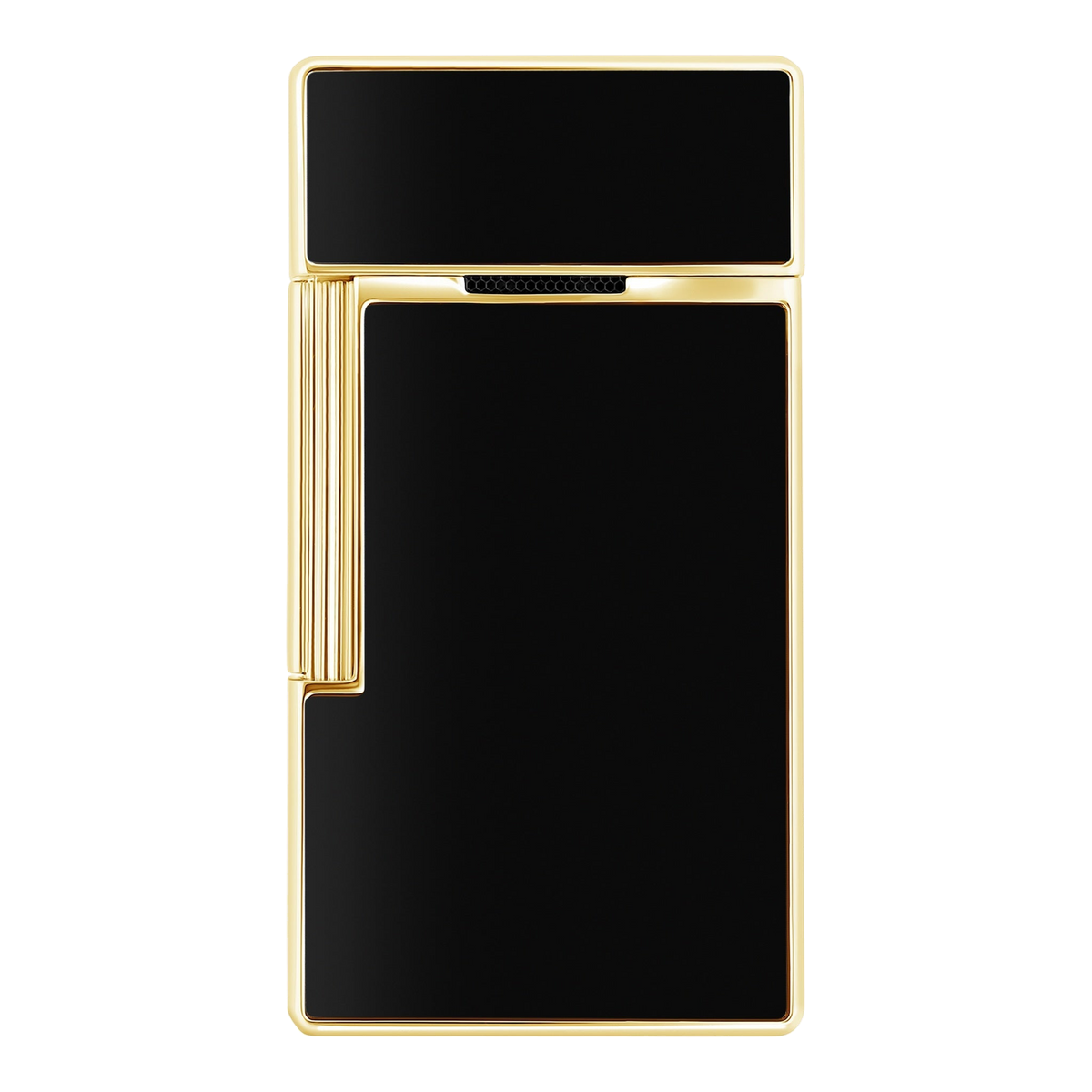 S.T. Dupont Biggy - laque brillante noire - or — vue de détail