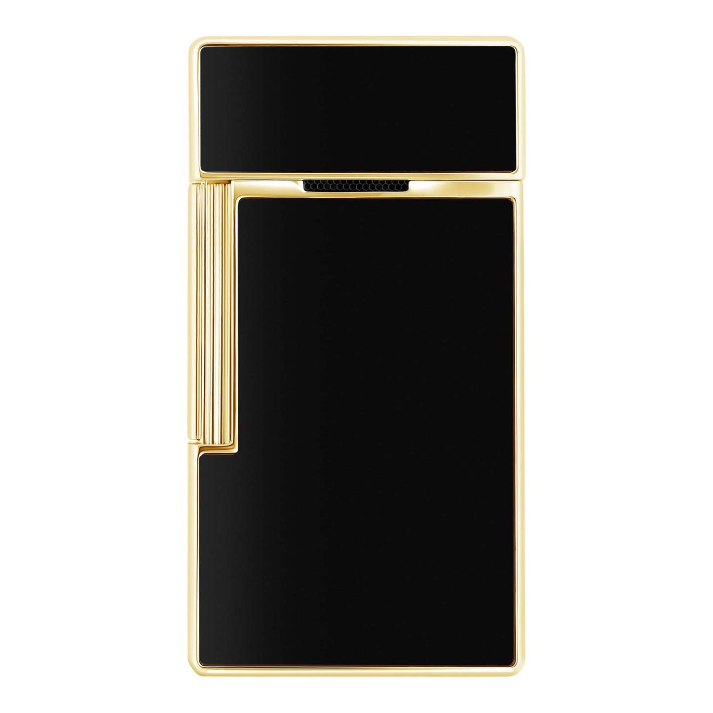 S.T. Dupont Biggy - Laque Brillante Noire - Gold — detail view