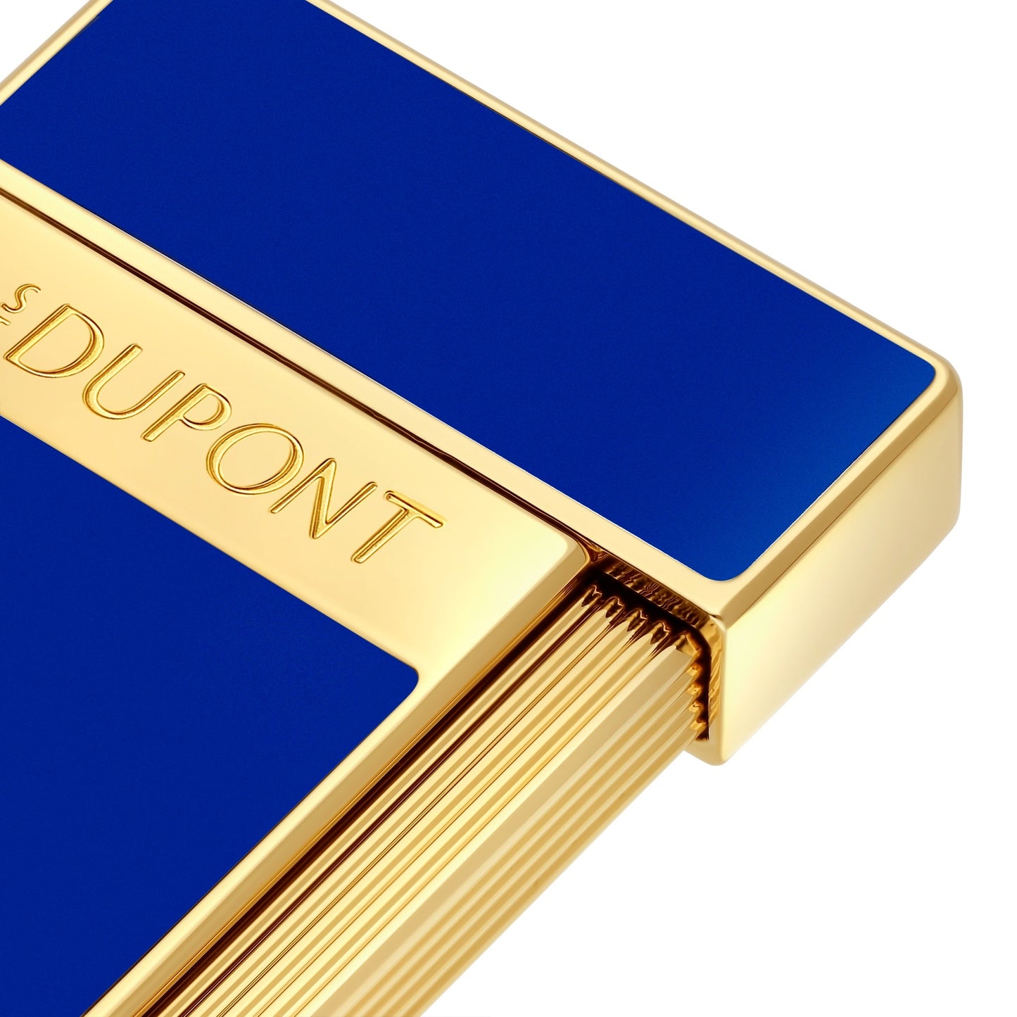 S.T. Dupont Biggy - Laque Brillante Bleue — alternate view