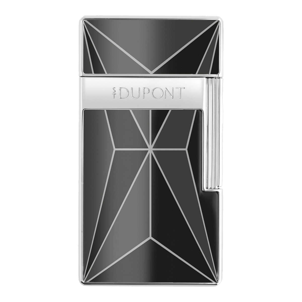 S.T. Dupont Biggy - Fire X laque brillante noire