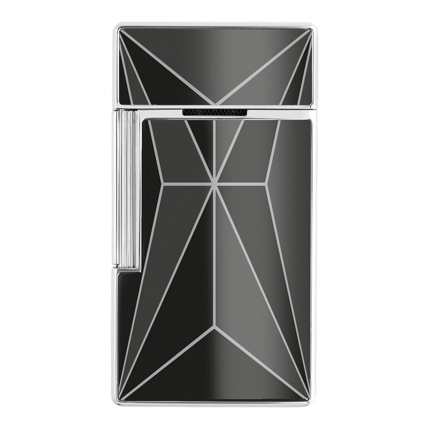 S.T. Dupont Biggy - Fire X Laque Brillante Noire — angle view