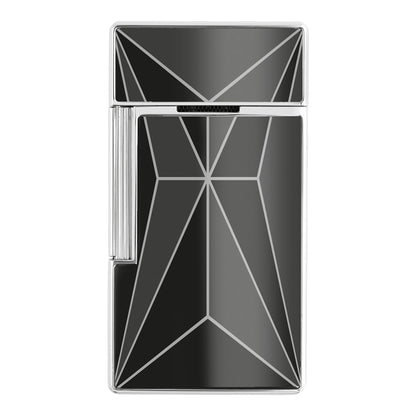S.T. Dupont Biggy - Fire X Laque Brillante Noire — angle view
