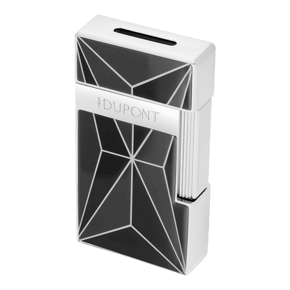 S.T. Dupont Biggy - Fire X laque brillante noire — vue de détail