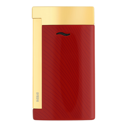 S.T. Dupont Nouvel An chinois Horse - briquet Slim 7 — vue de trois quarts