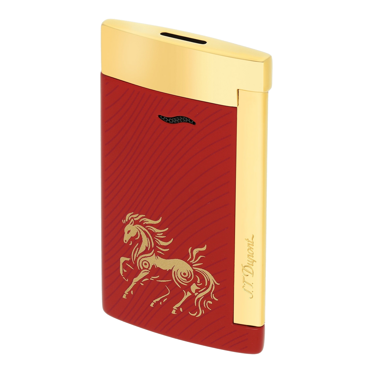 S.T. Dupont Nouvel An chinois Horse - briquet Slim 7 — vue de détail