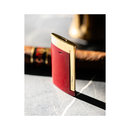 S.T. Dupont Slim 7 - Rouge Lotus — detail view