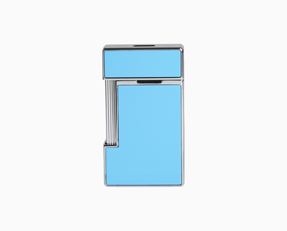 S.T. Dupont Lighter Lightblue Laq Chrome — detail view