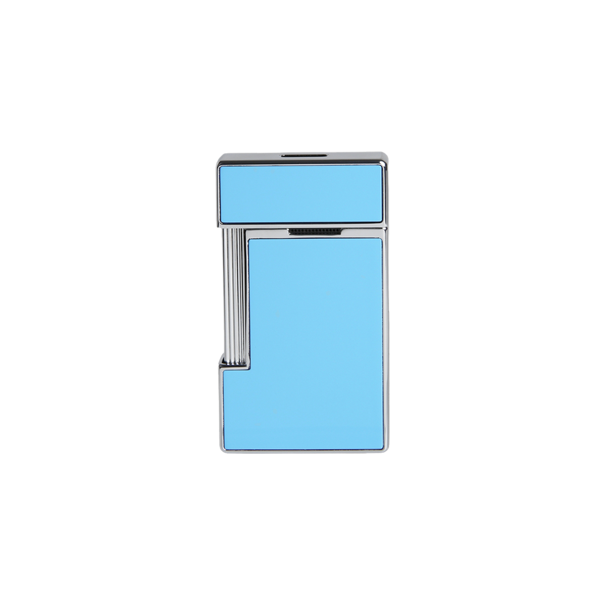 S.T. Dupont Lighter Lightblue Laq Chrome — detail view