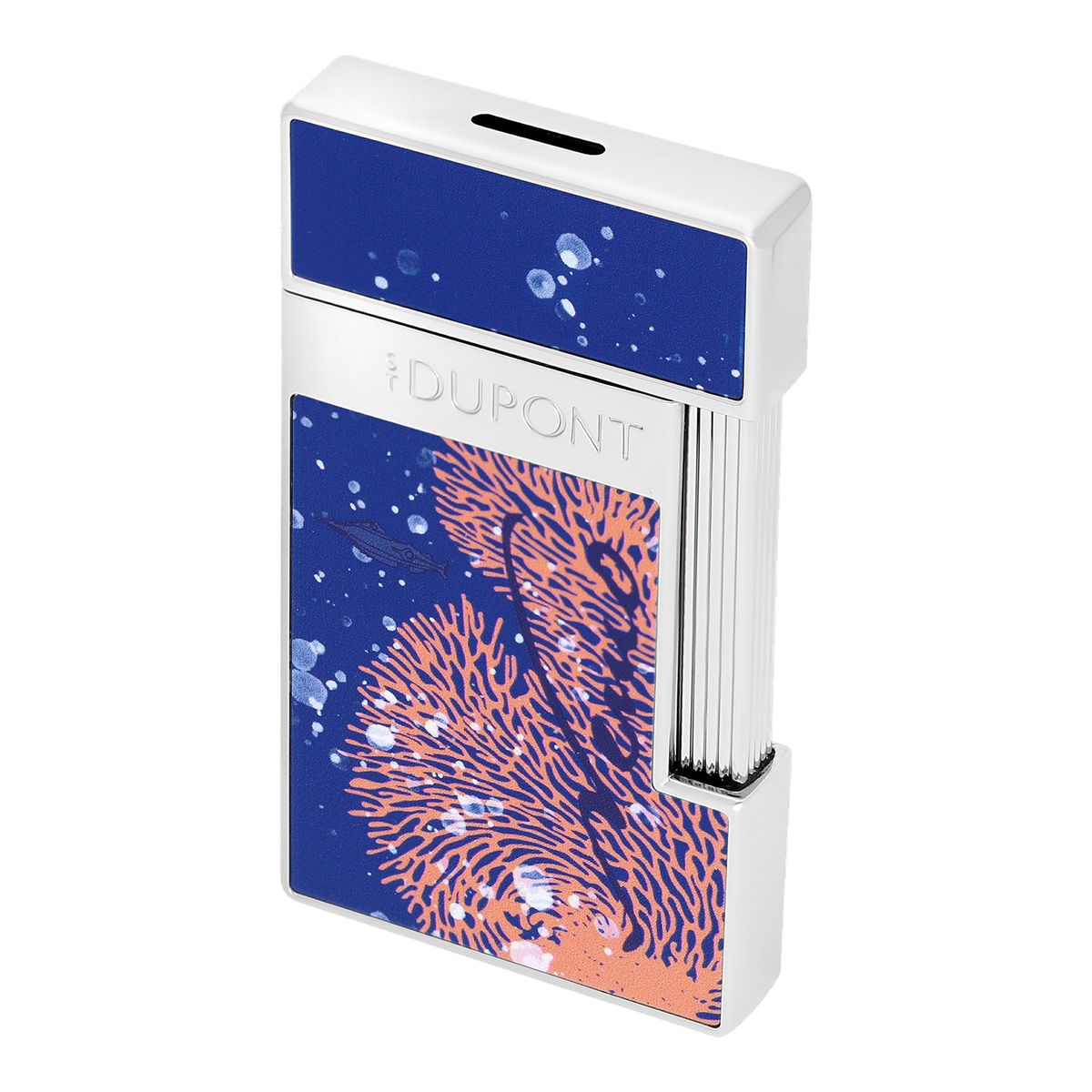 S.T. Dupont Vanikoro - Slimmy Chrome Lighter — detail view