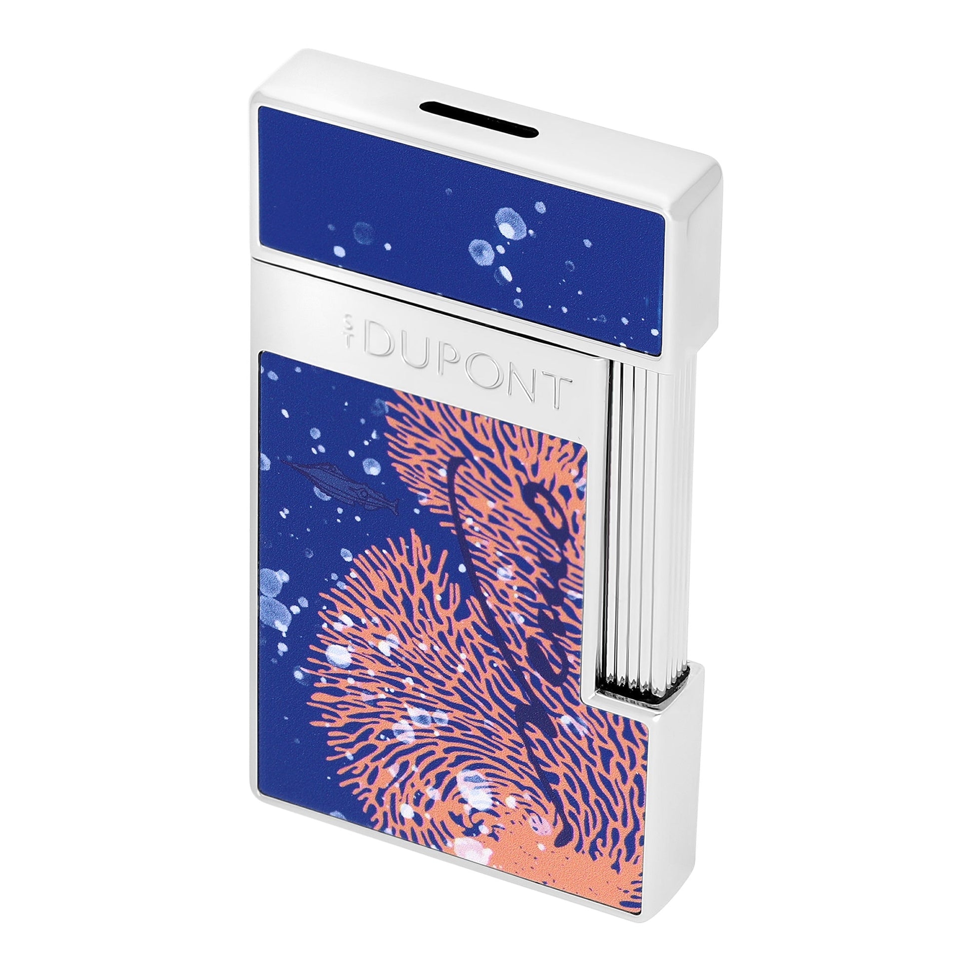 S.T. Dupont Vanikoro - Slimmy Chrome Lighter — detail view