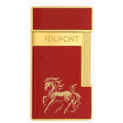 CHINESE NEW YEAR HORSE - SLIMMY - ROUGE RED DORÉ GOLDEN