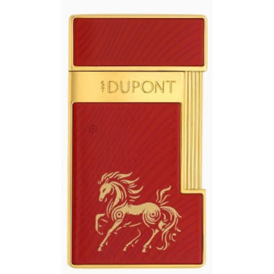 CHINESE NEW YEAR HORSE - SLIMMY - ROUGE RED DORÉ GOLDEN