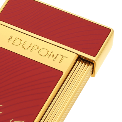 S.T. Dupont Nouvel An chinois Horse - Slimmy - rouge doré — autre vue