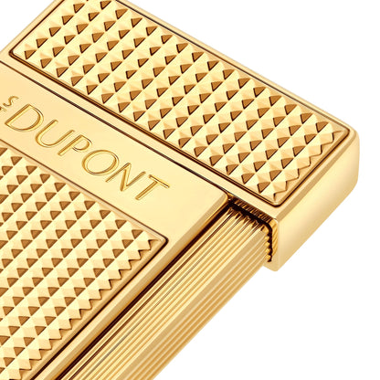 S.T. Dupont Slimmy - Pointe De Diamant - Gold — alternate view