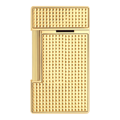S.T. Dupont Slimmy - Pointe De Diamant - Gold — angle view