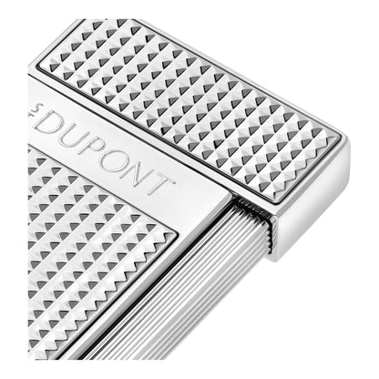 S.T. Dupont Slimmy - Pointe De Diamant - Silver — alternate view
