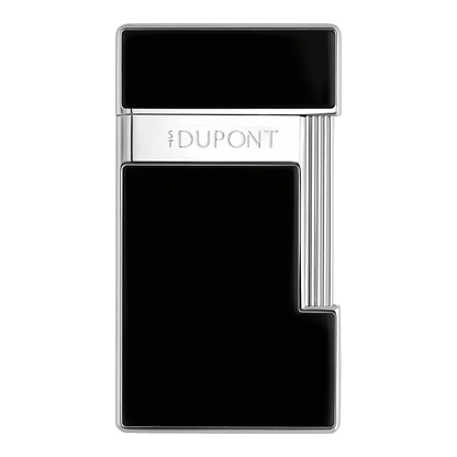 S.T. Dupont Slimmy - Laque Brillante Noire - Trim-Chrome
