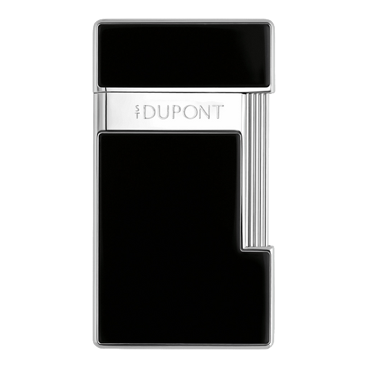 S.T. Dupont Slimmy - Laque Brillante Noire - Trim-Chrome