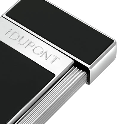 S.T. Dupont Slimmy - Laque Brillante Noire - Trim-Chrome — alternate view