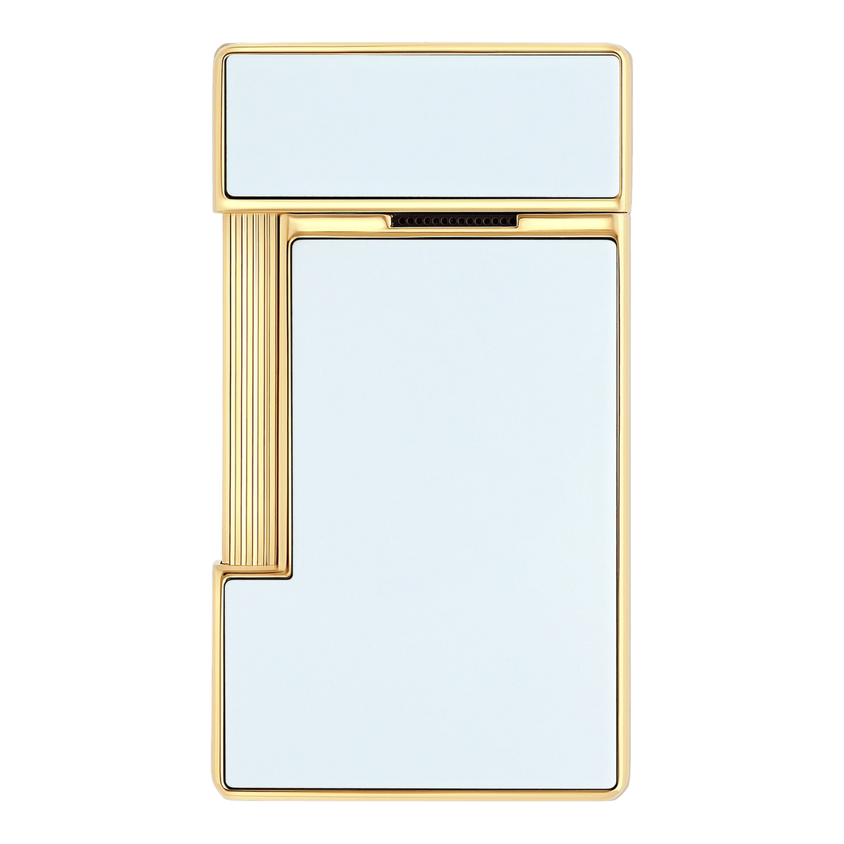S.T. Dupont Slimmy - Laque Brillante Blanche — angle view