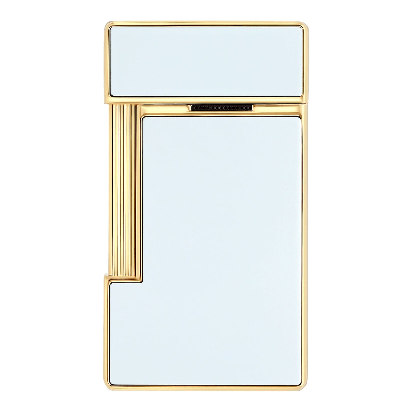 S.T. Dupont Slimmy - Laque Brillante Blanche — angle view