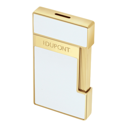 S.T. Dupont Slimmy - Laque Brillante Blanche — detail view