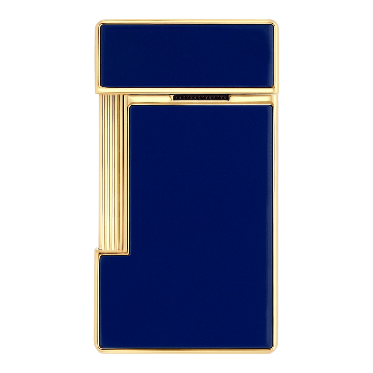 S.T. Dupont Slimmy - Laque Brillante Bleue — angle view