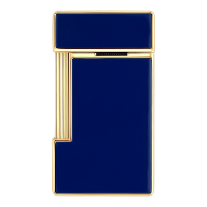 S.T. Dupont Slimmy - Laque Brillante Bleue — angle view