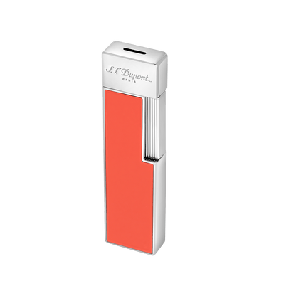 S.T. Dupont Twiggy - Lighter Coral Lacquer Chrome — view 5
