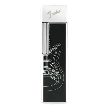 S.T. Dupont Fender - Twiggy Noir Black Chrome — angle view