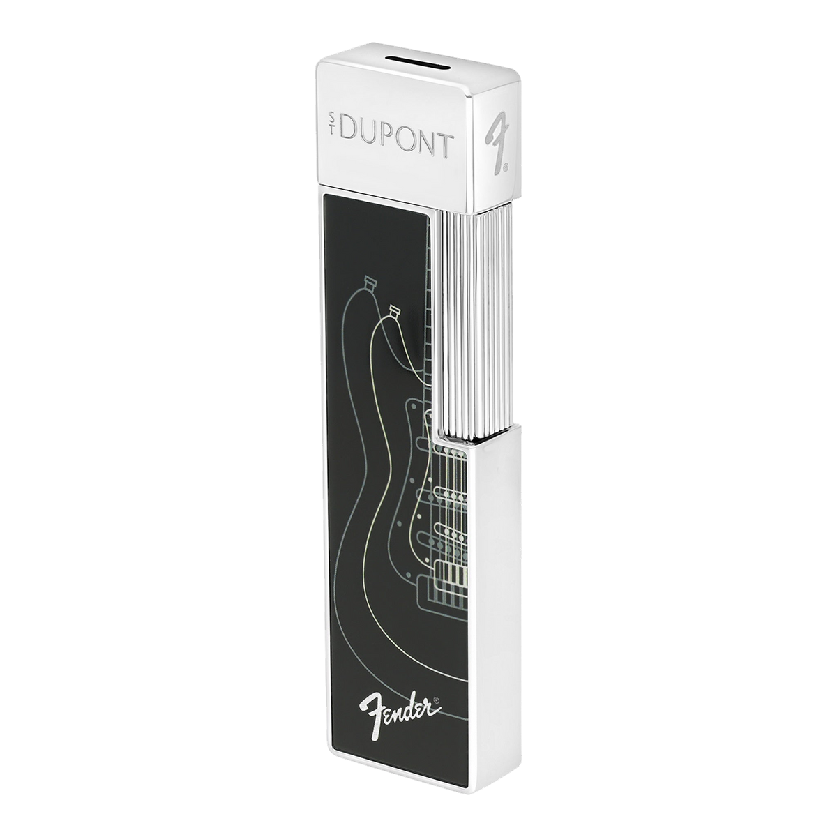 S.T. Dupont Fender - Twiggy Noir Black Chrome — detail view