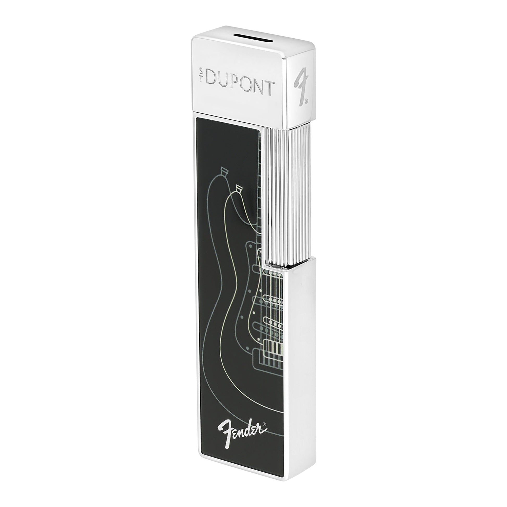 S.T. Dupont Fender - Twiggy Noir Black Chrome — detail view