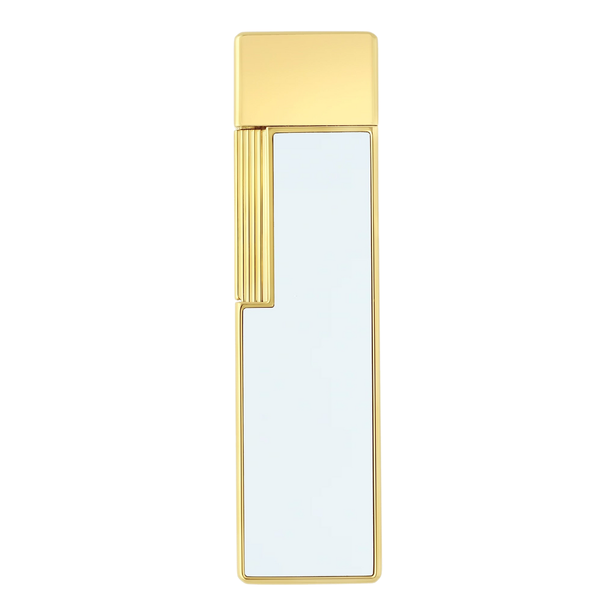 S.T. Dupont Twiggy - Laque Blanche Brillante — angle view