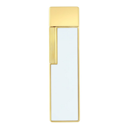 S.T. Dupont Twiggy - Laque Blanche Brillante — angle view