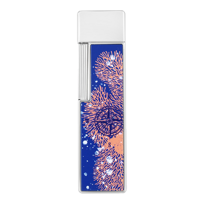 S.T. Dupont Vanikoro - Twiggy Chrome Lighter — angle view