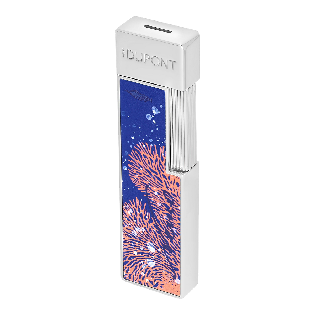 S.T. Dupont Vanikoro - Twiggy Chrome Lighter — detail view