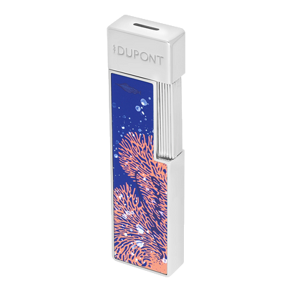 S.T. Dupont Vanikoro - Twiggy Chrome Lighter — detail view